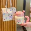 Birthday Gift for Girls Ins Cute Baby Elephant Mini Kettle Couple Ceramic Mug Souvenir Gift Box