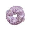 Elastic Plaid Scrunchies Sweet Exaggerated Hair Ring Fashion Large Lace Hair Tie  Party