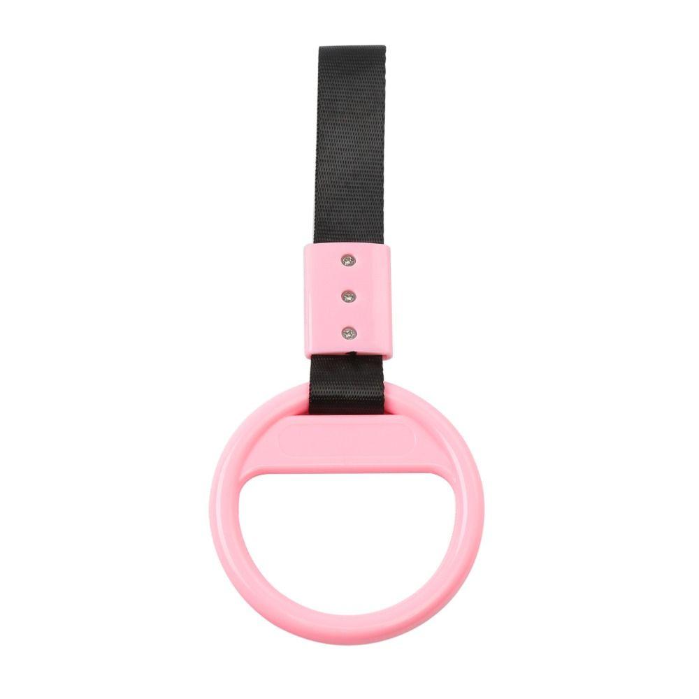 Warning Round Car Hand Pull Ring Round Shape Round Rear Bumper Warning Ring Auto Decoration