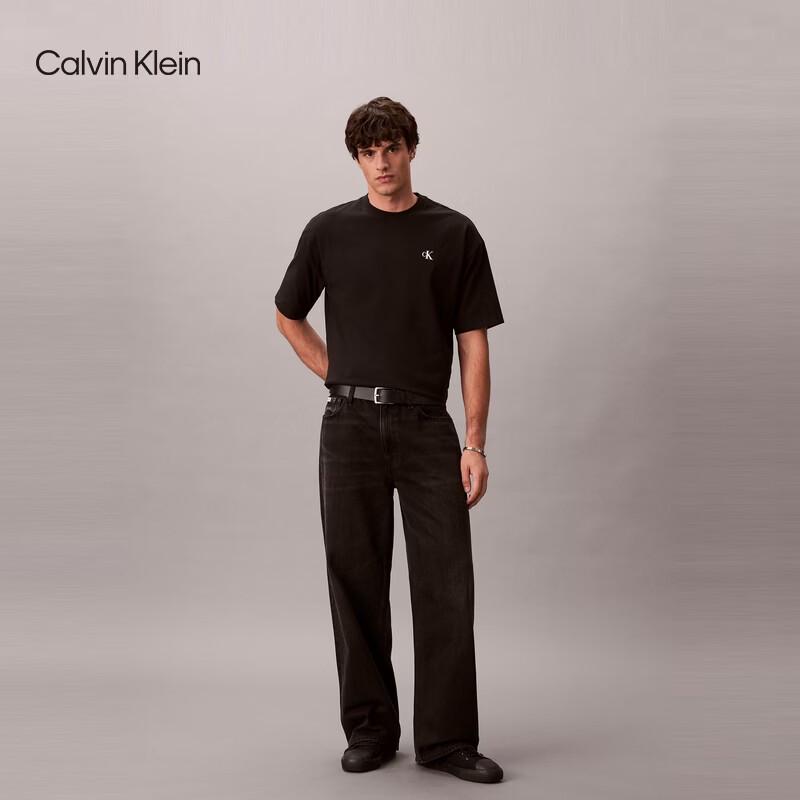 Calvin Klein Jeans Men's CK Print Cotton Crew Neck T-Shirt