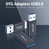 FONKEN USB 3.0 Micro USB Type-C OTG Разъем Разъем питания Адаптер для зарядки адаптер «папа-мама»/папа-папа/мама-папа конвертер