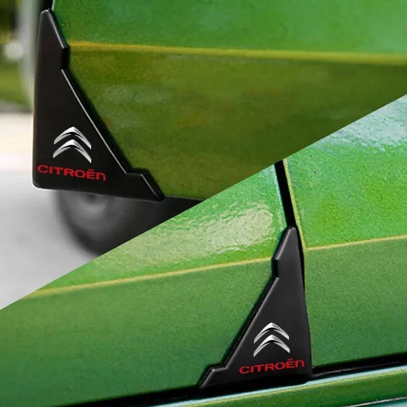 2Pcs Car Door Corner Protectors Scratch-Resistant Anti-Collision Covers for Citroen C1 C3 C4 C5 Cactus C-ELYSEE DS4 DS5 Berlingo ann123