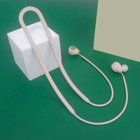 Ремешок для наушников против потери, шейный шнурок, надежный водонепроницаемый силиконовый, удобный для ношения наушников для Sony