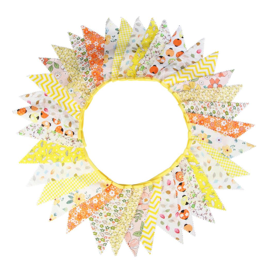 Cotton Banner For Weddings Garden Parties Height 17.46cm