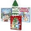 Bluey Advent Christmas Calendar Contains 24 Gifts Box Toys Festivals Countdown