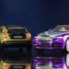 1/32 Rolls-Royce Spectre Автомобиль на новой энергии Сплав Модель роскошного автомобиля Литой и игрушечный автомобиль Металлическая модель автомобиля Симуляция Звук и свет Детский подарок