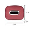 LKZDM1 Car Seat Back Paper Towel Tissue Box Sun Visor Storage Bag For Lexus ES RX NX LS UX LM LX GX IS300 RX350 LS500 LX600 NX260 IS250