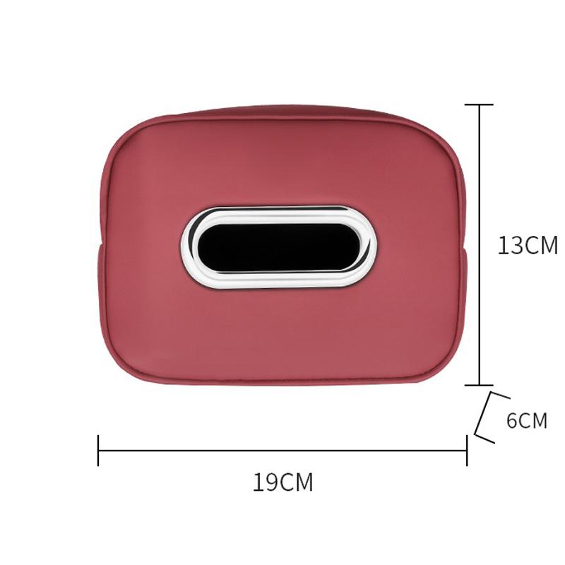 LKZDM1 Car Seat Back Paper Towel Tissue Box Sun Visor Storage Bag For Lexus ES RX NX LS UX LM LX GX IS300 RX350 LS500 LX600 NX260 IS250