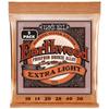 Ernie Ball 3550 - Cordes Earthwood Phosphore Bronze Extra Light 10-50 - Pack De 3
