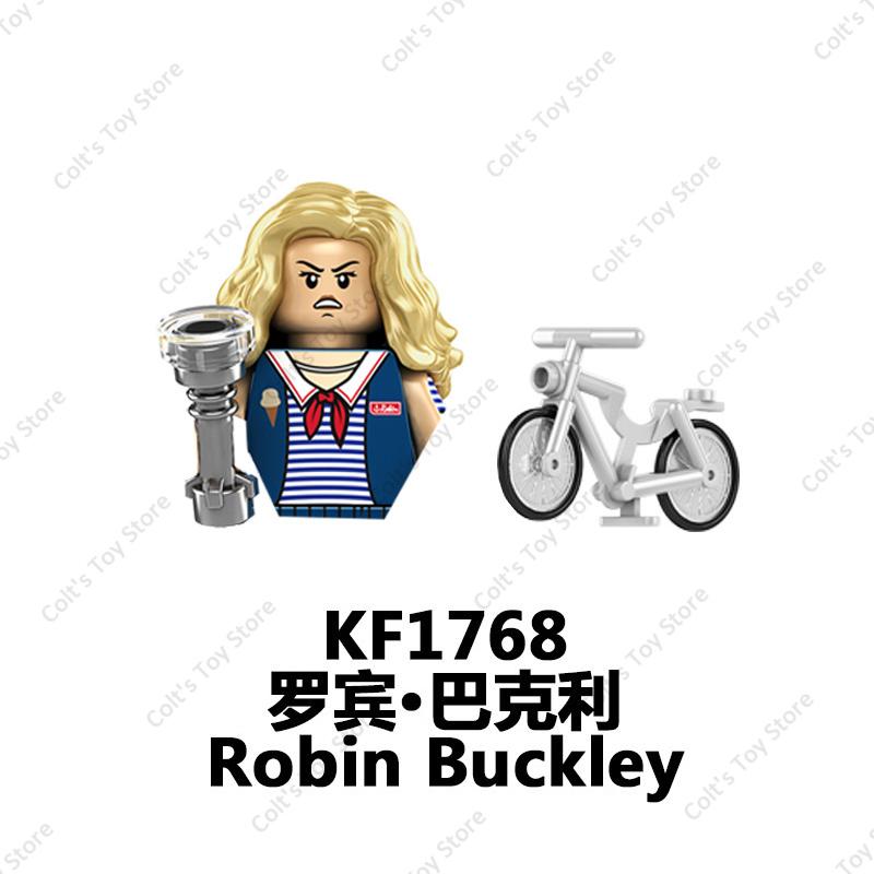 Montauk Upside Down World Building Blocks Demogorgon Vecna Eleven Mini Action Figures Bricks Model Movies Dolls Toys Kids Gift