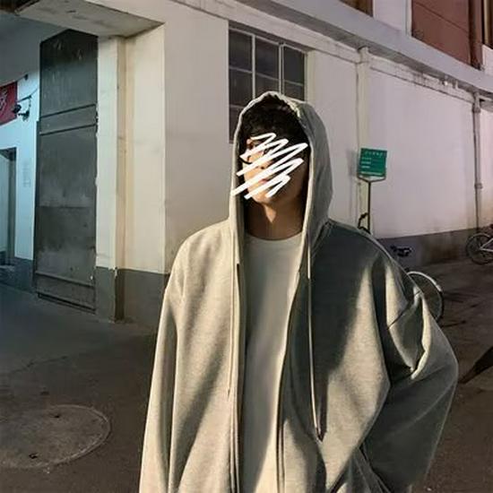 Мужской свитер-кардиган с воротником-стойкой на весну и осень — мода High Street, свободный крой, унисекс