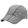 Hat Cap Mesh Sunshade Quick Drying Outdoor Casual Simple CZA501 [White Fang] Men's (Light Gray)