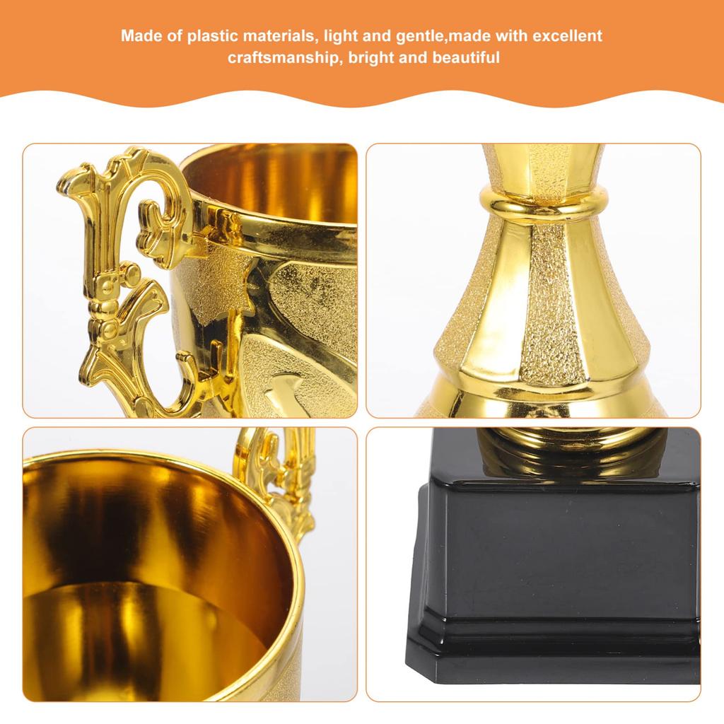 Iplusmile Детский пластиковый трофей, Кубок победителя, Наградной трофей для детей, Спортивные игры, Соревнования, Приз, Высота примерно 6 дюймов