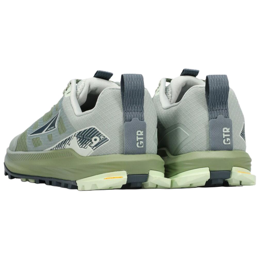 Altra Lone Peak 9+ Удобные Мягкие Кроссовки для Трейлраннинга Женские Зеленый AL0A85RH-91I