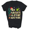 Naughty Or Nice An Attempt Was Made Christmas Unisex Shirt Gift