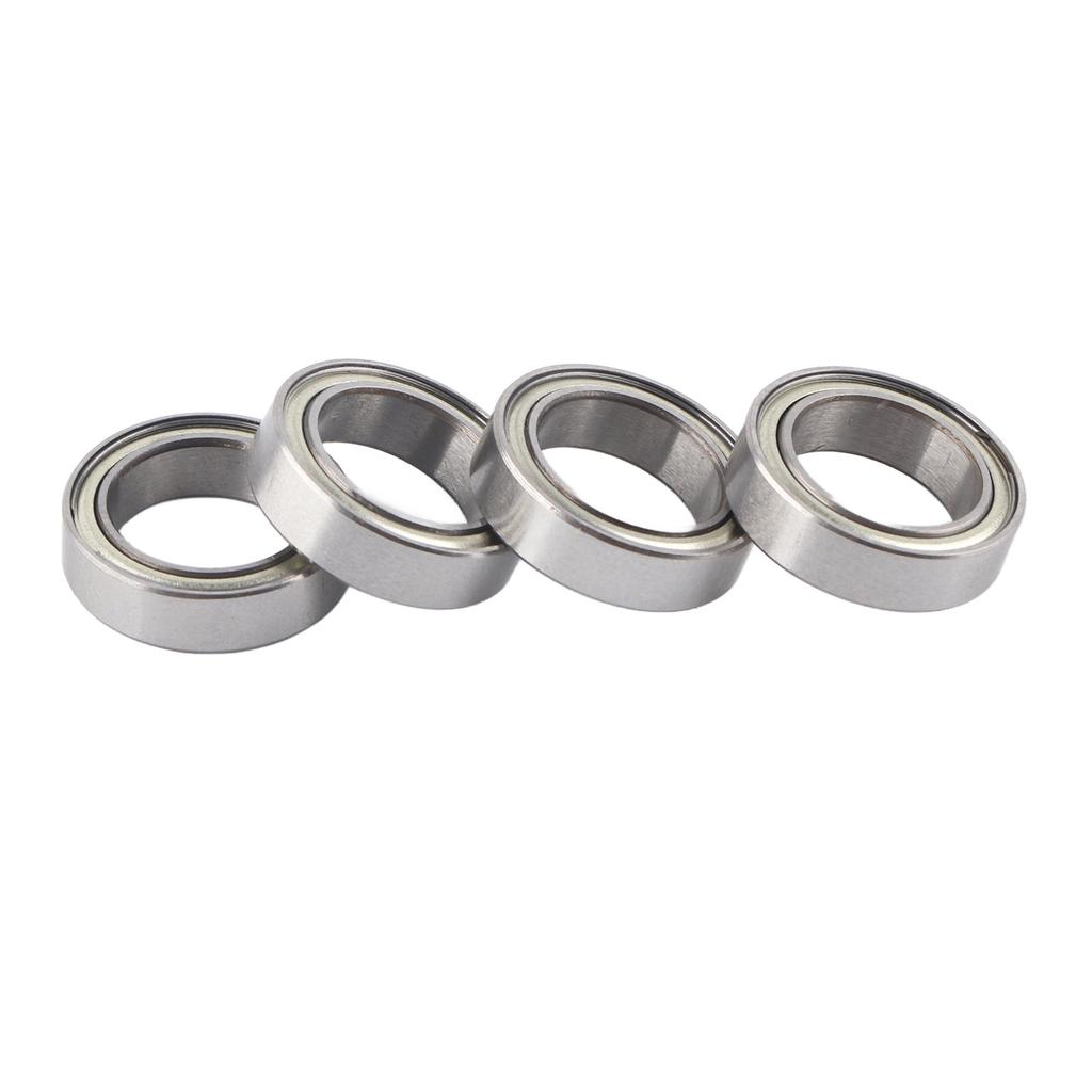4Pcs RC Ball Bearing Kit 10x15x4mm Stainless Steel Bearing for Arrma 3S 1 10 RC Car Crawler