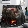 1PC SC Bern Hockey Team Print Flannel Blanket, High quality Comfortable for All Seasons, Home Decor, Warmth and Comfort, Perfect for Christmas Gifts