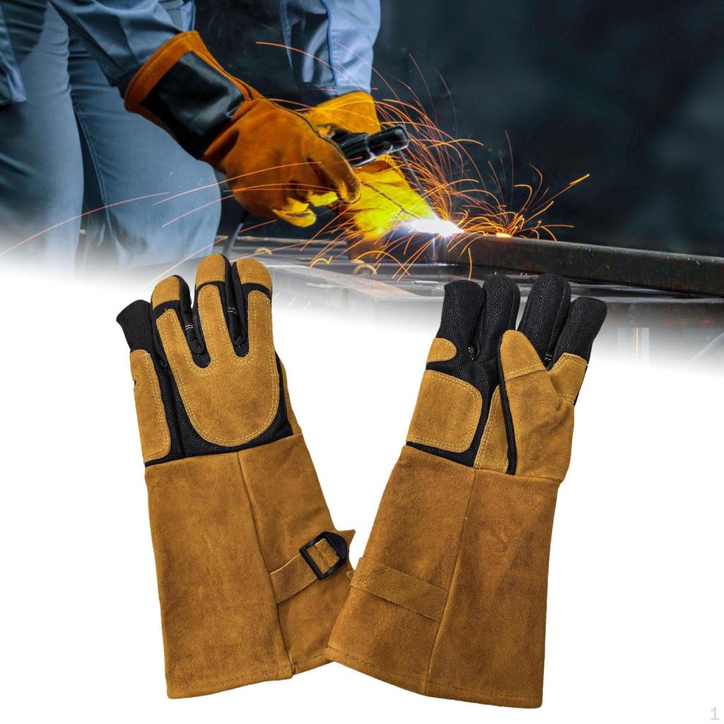 Перчатки для работы с животными Защита от укусов Утолщенные Многофункциональные Усиленная подкладка Двойная кожа для