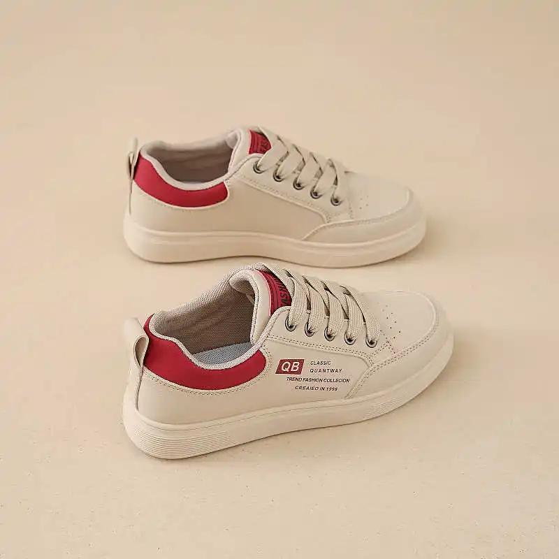 Fashion Spring-autumn Platformed Beige Women's Heel Size 45 Womens Shoes Women Shoes Heel Sneakers Sport Super Comfortable