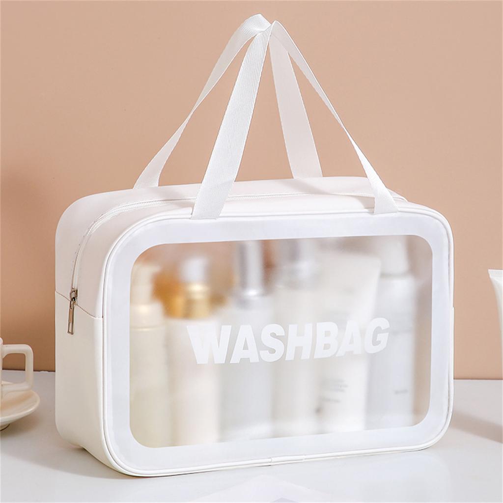 Large Capacity Thickened Wash Bath Swimming Portable Storage Cosmetic Bag Female Portable Travel Cosmetic Storage Bag