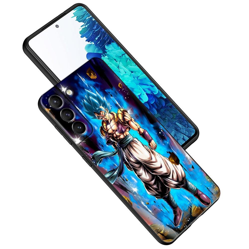 Чехол для телефона Samsung Galaxy S20 S21 FE S10 S9 S8 S22 Plus Ultra S10e Lite Чехол DragonBall Son Goku Anime Черный ТПУ Мягкий чехол