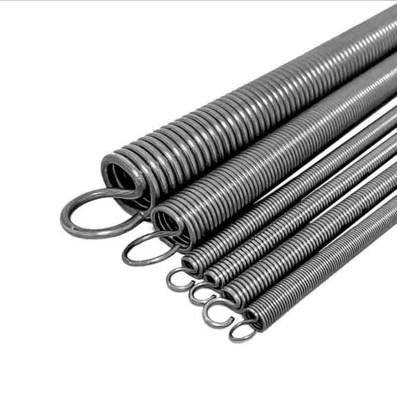 1 Meter Custom Long Extension Spring Steel Tension Spring with Hooks 0.8mm Wire Diameter Outer Diameter 5-12mm 1000mm Length