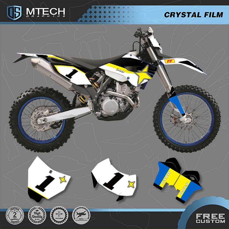 DSMTECH Motorcycle Graphics Decals Sticker Kits for HUSABERG TE 125 250 300 FE 250 350 450 501 2013 2014 002