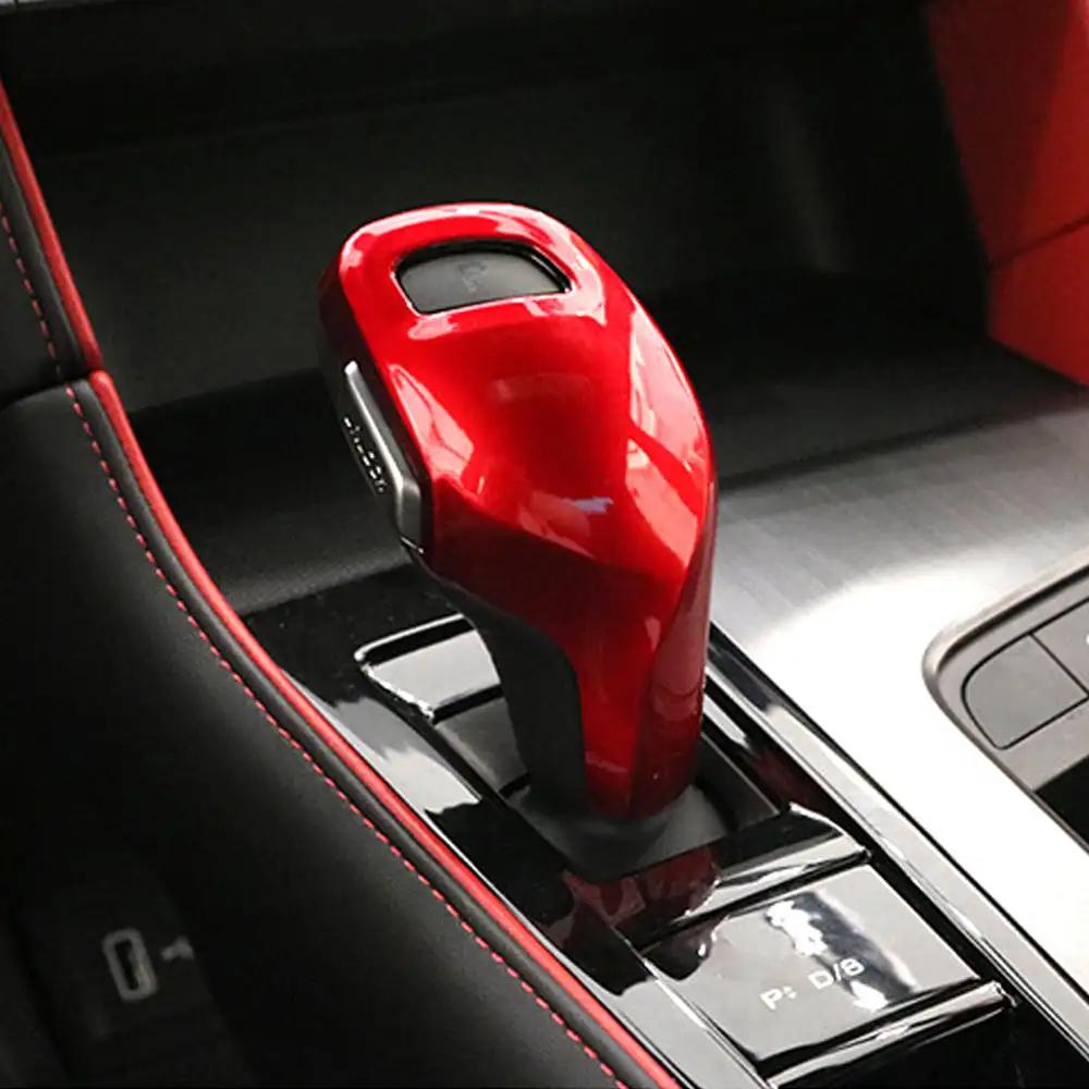 Ручка переключения передач автомобиля, декоративная накладка на внутреннюю часть автомобиля, накладка на MG 6 MG5 MG6 HS ZS, аксессуары