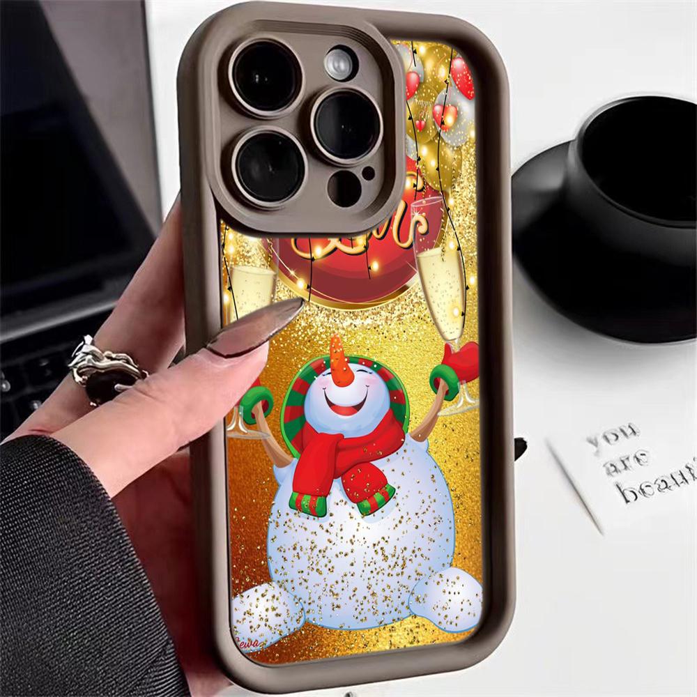 Чехлы для телефонов Ae103 с рождественской елкой для Xiaomi 14T 12 11 Lite 5G NE Redmi 13C 14C 9C 9a A2 A3 Note 12 Pro 11s Angel Eye Ladder Защитный чехол