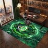Werder Bremen Football Print Crystal Velvet Rug, Comfortable Water Absorbent Non Slip Indoor Floor Carpet