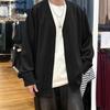 Oversized Men Batwing Sleeve Buttons Up Casual Kimono Cardigan Tops