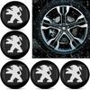 4 шт. Металлические наклейки-колпачки ступицы колеса автомобиля Для Peugeot 408 4008 308 3008 Rifter 5008 508 2008 208 301 RCZ 407 108 807 407 508