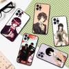 Чехол для телефона Bungou Stray Dogs для iPhone 6 7 8 Plus 11 12 13 14 Pro SE 2020 MAX Mini X XS XR, задняя крышка Funda