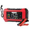 12 В 15 А автомобильное зарядное устройство для аккумулятора Smart Pulse Repair Screen LCD Display Smart Charger для свинцово-кислотных аккумуляторов для грузовиков, лодок, автофургонов, внедорожников
