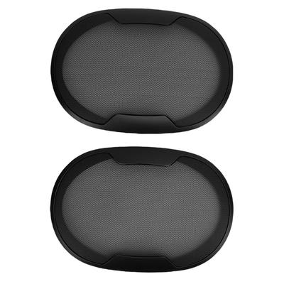 2 шт. Защитная сетка для динамика из холоднокатаной стали, овальная, для DIY домашнего кинотеатра, автомобильного динамика