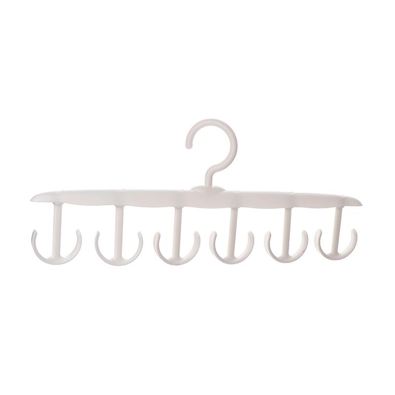 Вешалка для бюстгальтера для шкафа, вращающаяся на 360°, многофункциональная стойка с крючком для рубашки, шляпы, поясной сумки, экономящая место, стойка для хранения жилета