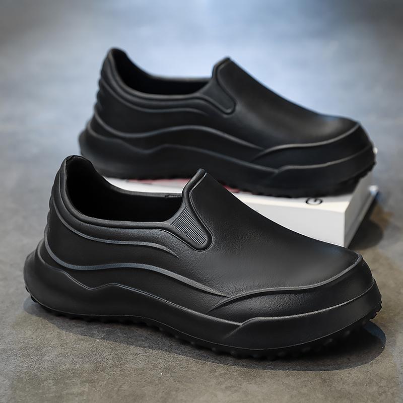 Hotel Chef Shoes Summer Light Waterproof Non-slip Oil-proof Kitchen Work Shoes Men's Fashion Casual EVA Outdoor Walking Shoe