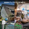 WAVLINK WiFi6 Outdoor Access Dual Band AX3000 Long Range Outdoor WiFi Mesh Extender with High Gain Weatherproof Booster Amplifier Point, 2.4G+5G