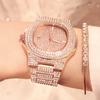 Women Watch Buling Quartz Luxury Ladies Watch Diamond Watch Rose Gold Bracelet Women Watches Clock Relogio Feminino Saati Hours