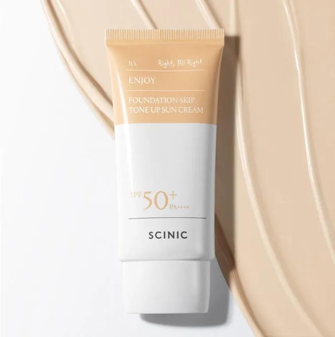 Scinic Enjoy Foundation-Skip Tone Up Sun Cream 50ml