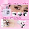 Fixed Position Magnetic False Eyelash Set Suction DIY Eyelash Extension Magnetic Lashes Kit