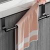 Rag Hanger Over Cabinet Towel Rack Punch-free Door Hanging Towel Racks Towel Storage Organizer
