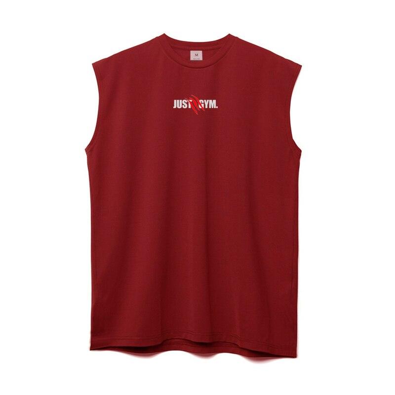 Muscleguys Sports T-shirt Breathable Running Training Fitness Vest Men's Casual Outerwear