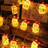 LED String Lights Christmas Hat Snowman Decoration Lights Christmas String Lights