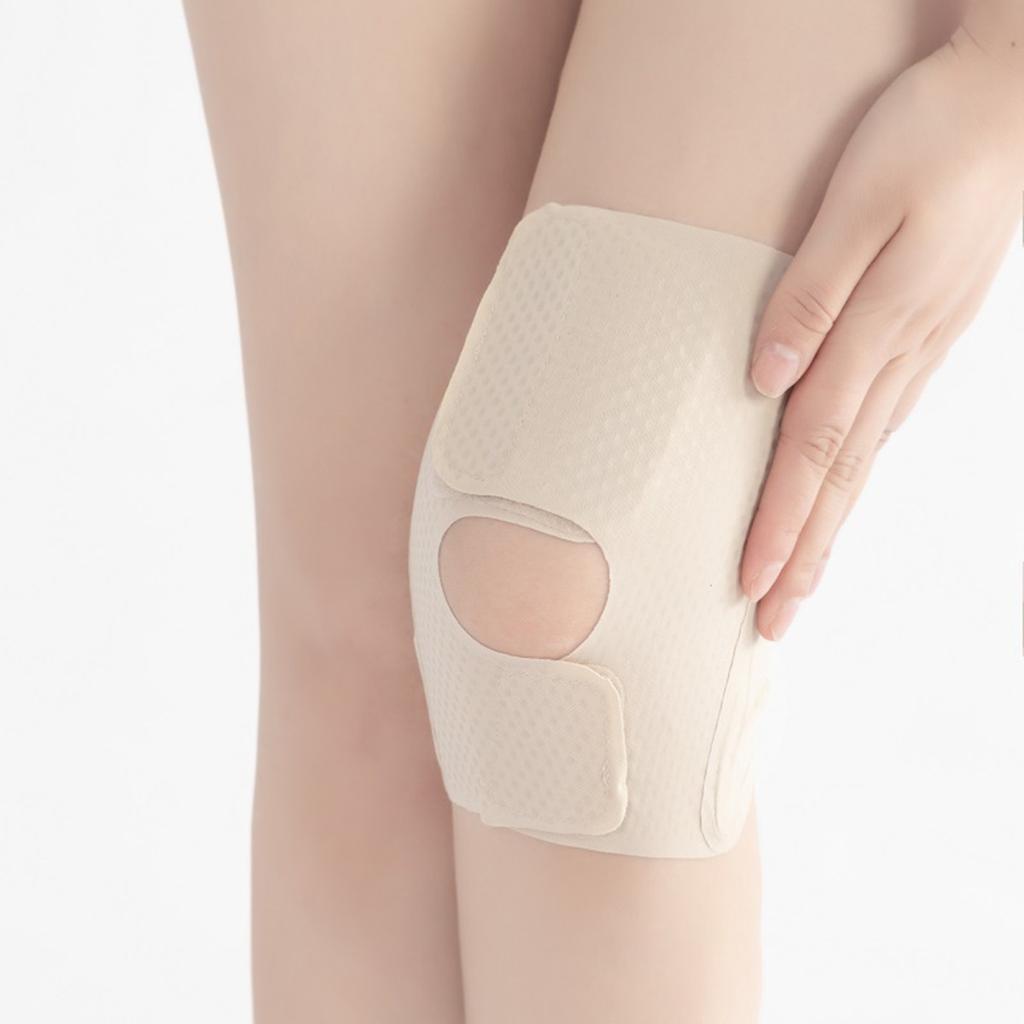 Unisex Knee Pad Ultrathin Good Breathability High Elasticity Fabric Sports Compression Knee Brace Bilateral Stabilizer Weightlifting Knee Support