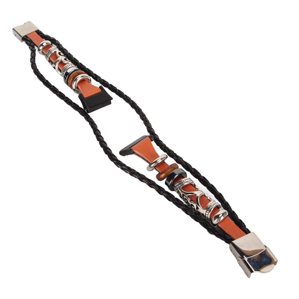 Ремешок для умных часов, ретро стильный удобный кожаный прочный сменный браслет с пряжкой из нержавеющей стали для Huawei Band 7