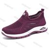 Fashion Women Casual Shoes Summer Fly Weave Mesh Breathable Soft Sole Sneakers Fashion Slip on Lightweight Comfortable Vulcanized Shoes