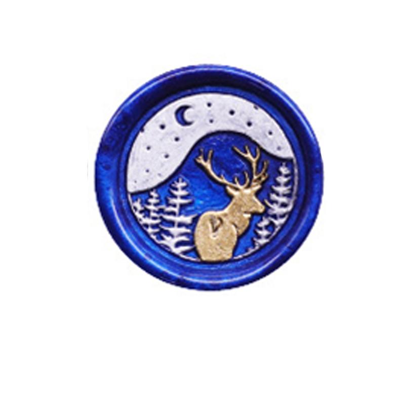 Рождественская восковая печать штамп старинная запечатывающая головка штампа для рождественской упаковки подарков открытки DIY скрапбукинг конверты приглашения