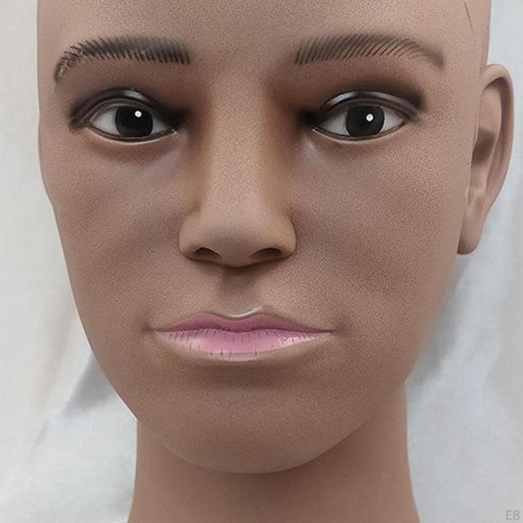 Парик для макияжа волос для практики массажа головы и туловища