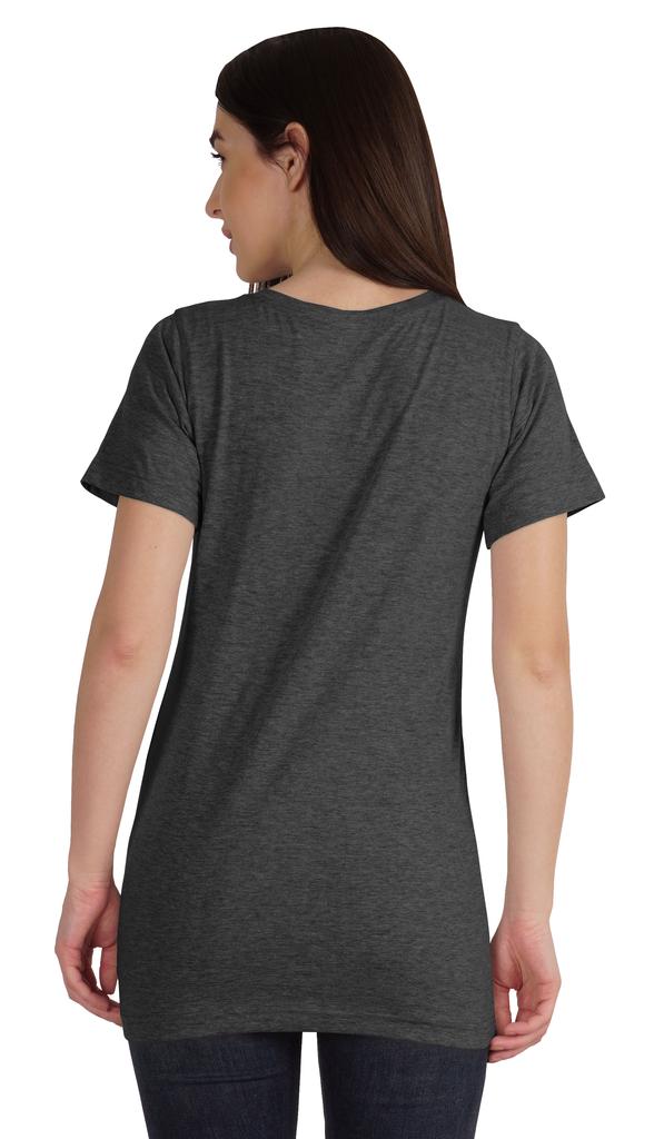 Inkmeso V-образный вырез Chaos Coordination футболка Топы для мамы Графический принт Женщины